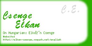 csenge elkan business card